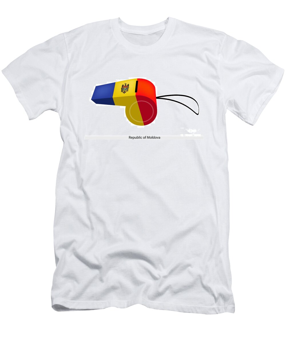 A Whistle of the Republic of Moldova Iam Nee T-Shirt