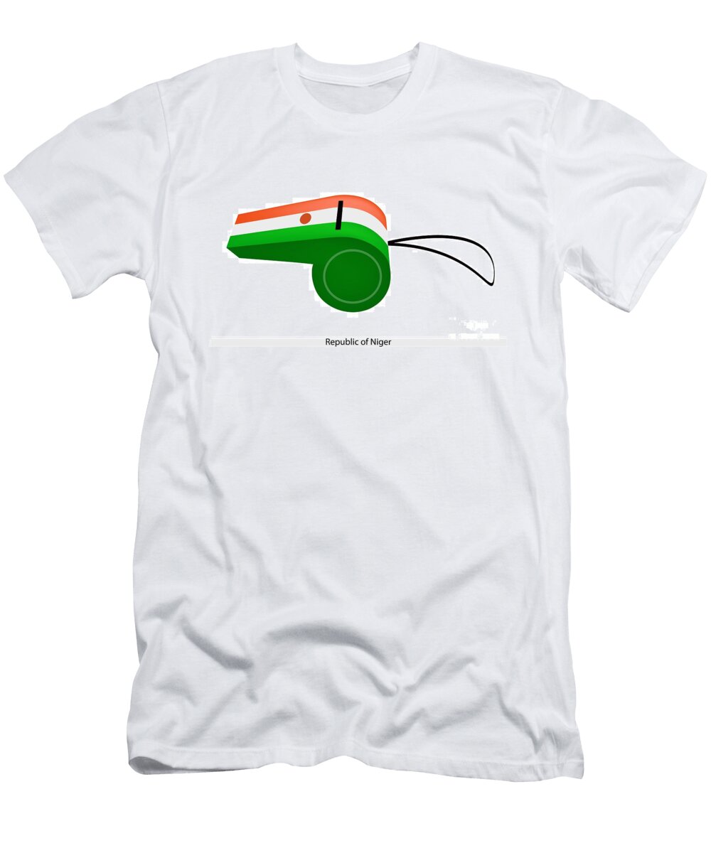 A Whistle of the Republic of Niger Iam Nee T-Shirt