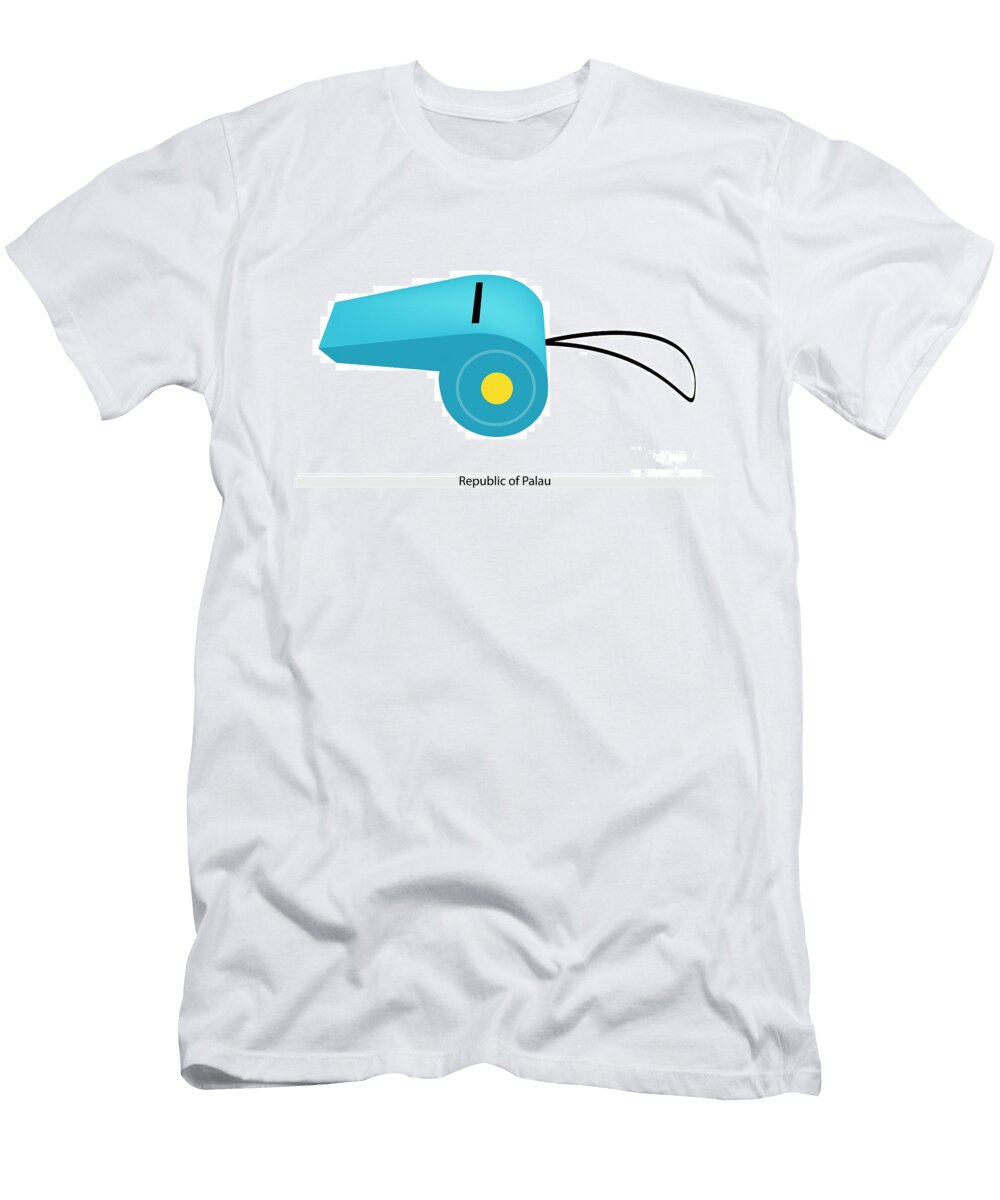 A Whistle of the Republic of Palau Iam Nee T-Shirt