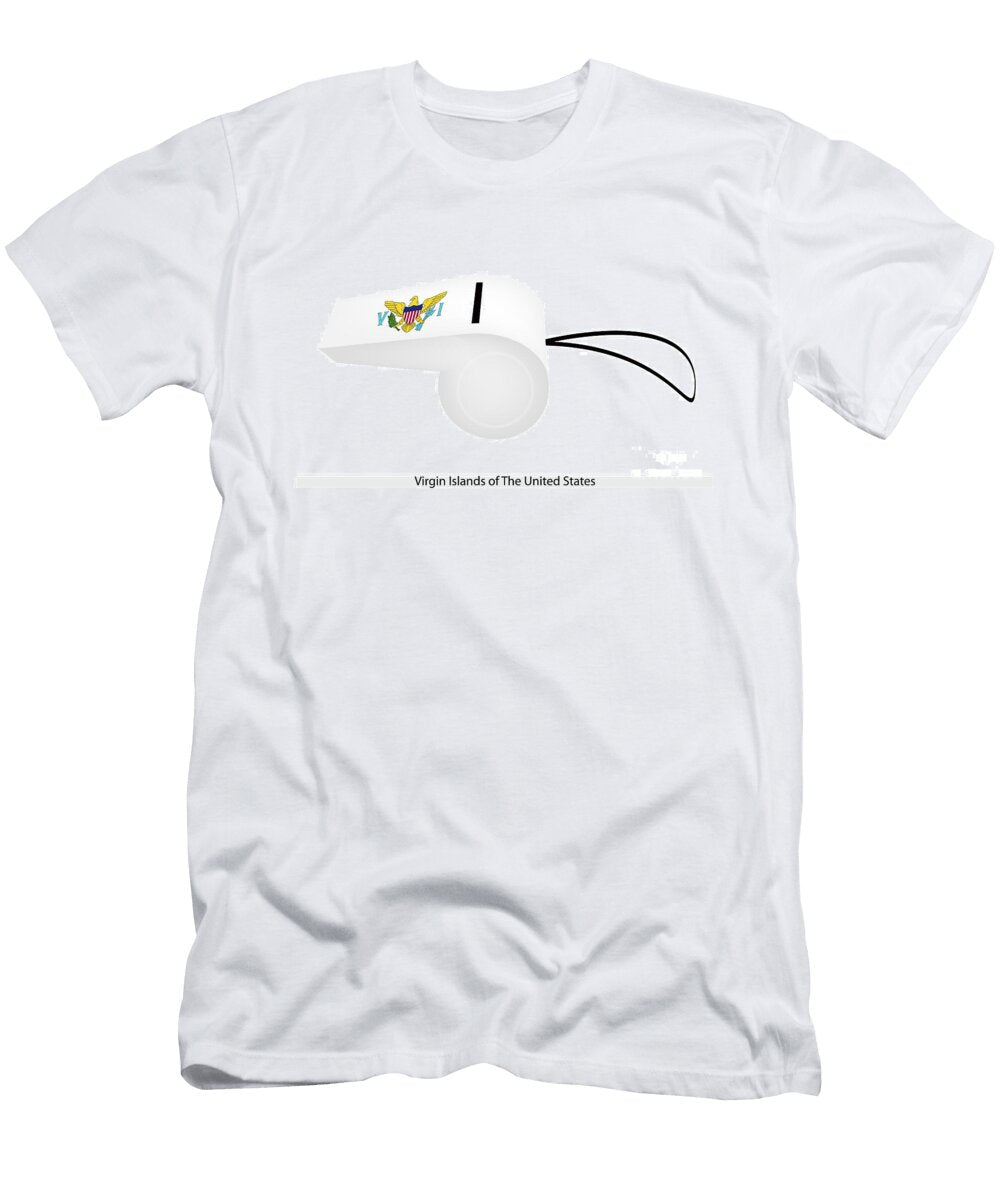 A Whistle of Virgin Islands of the United States Iam Nee T-Shirt