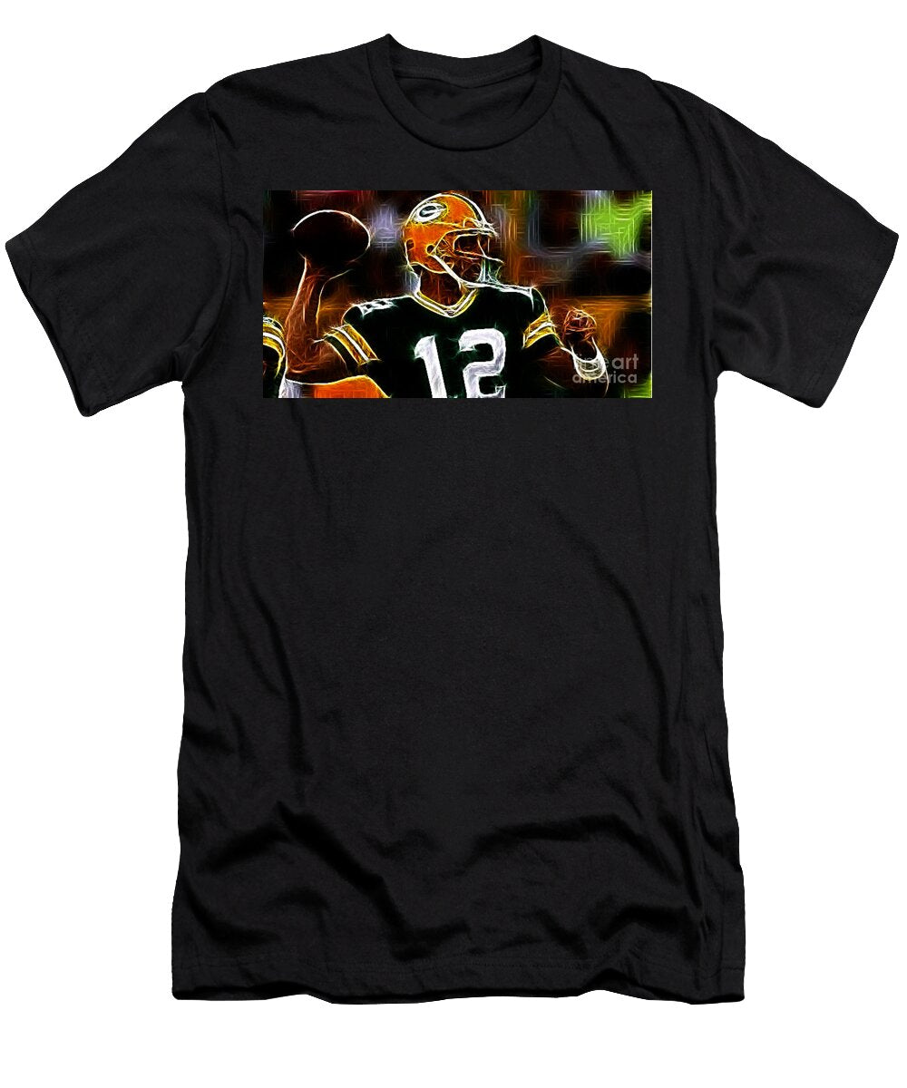 Aaron Rodgers Green Bay Packers Paul Ward T-Shirt