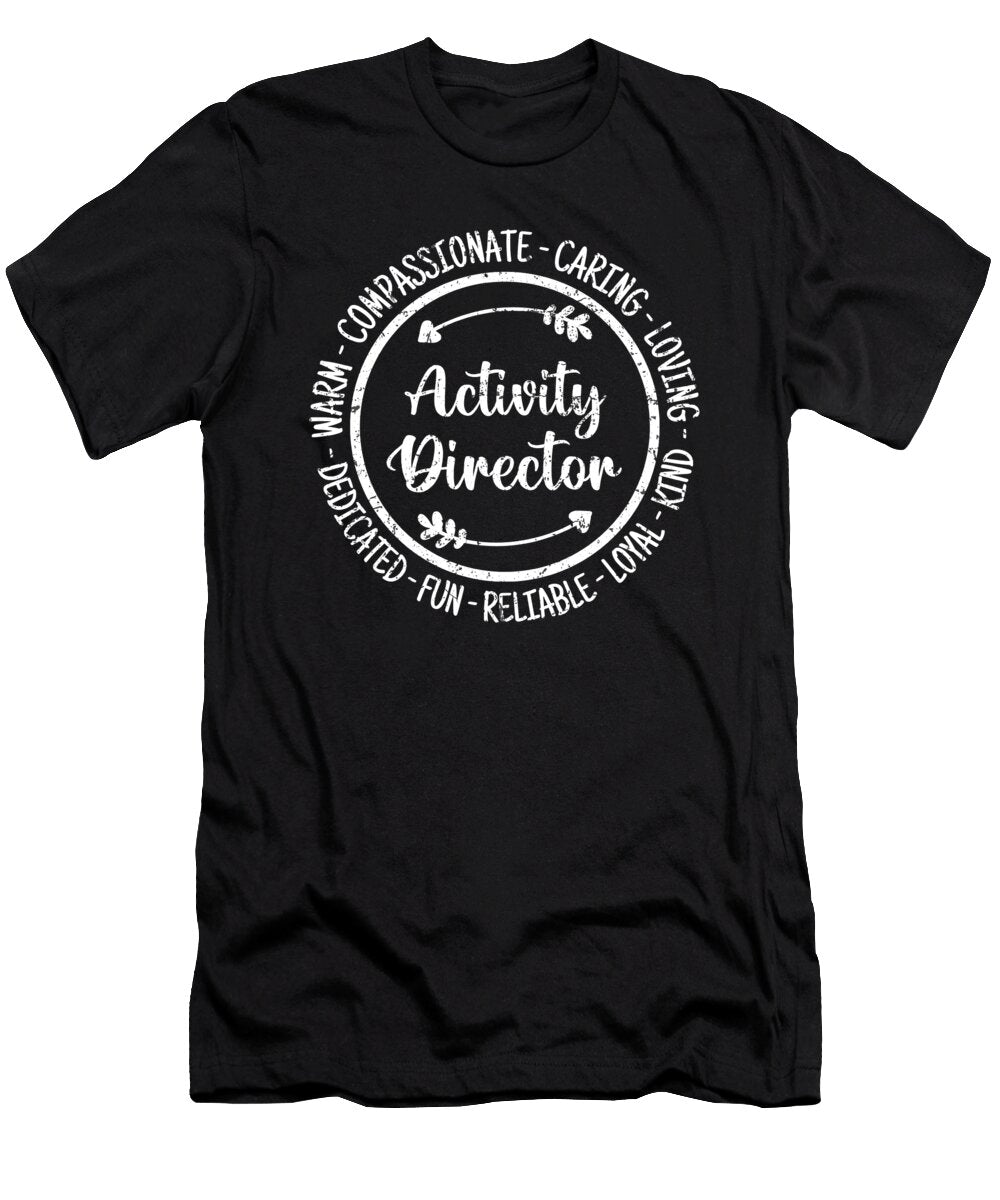 Activity Director Office Staff Vintage Distressed Vintage Distressed Jensen Cena T-Shirt
