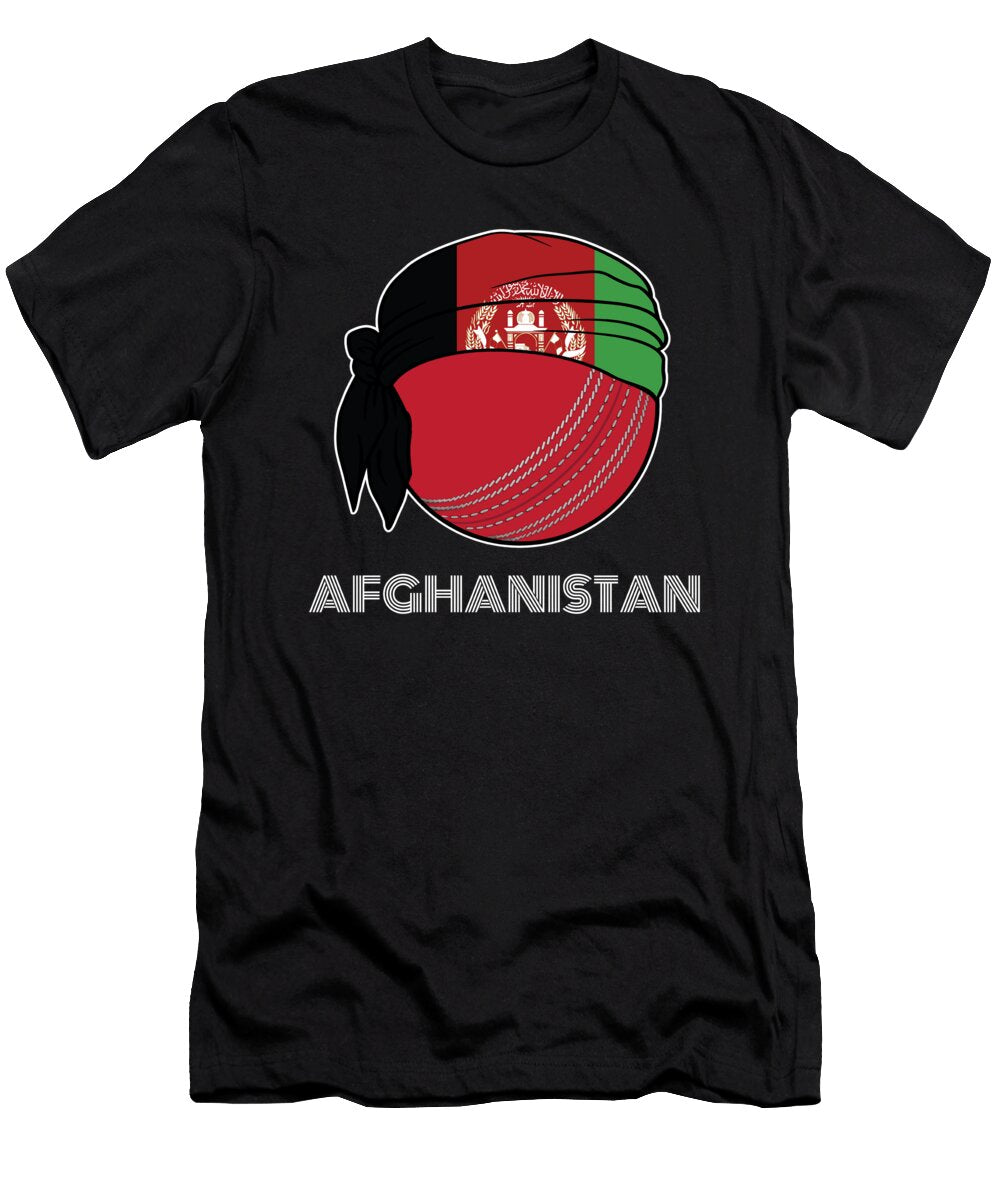 Afghanistan Cricket Kit 2019 Afghani International Fans Gift for Players Coaches and Supporters Martin Hicks T-Shirt