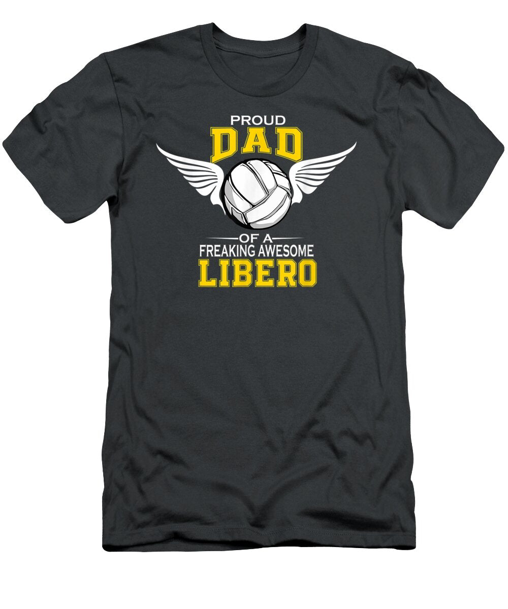 Aking Awesome Libero Volleyball Father1 Roarke Eshaal T-Shirt
