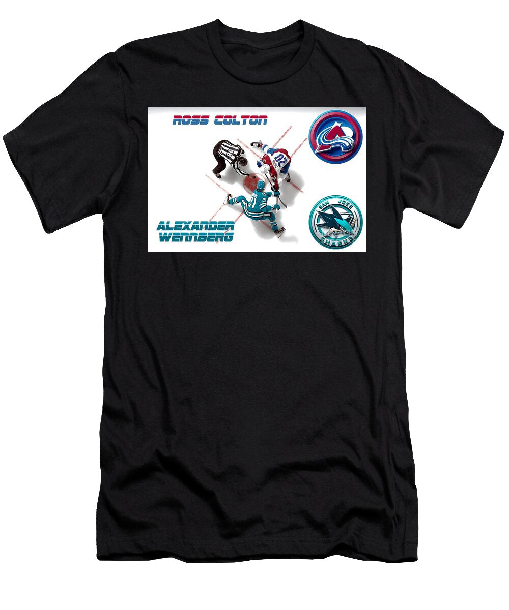 Alexander Wennberg Vs Ross Colton 1 Robert Williams T-Shirt