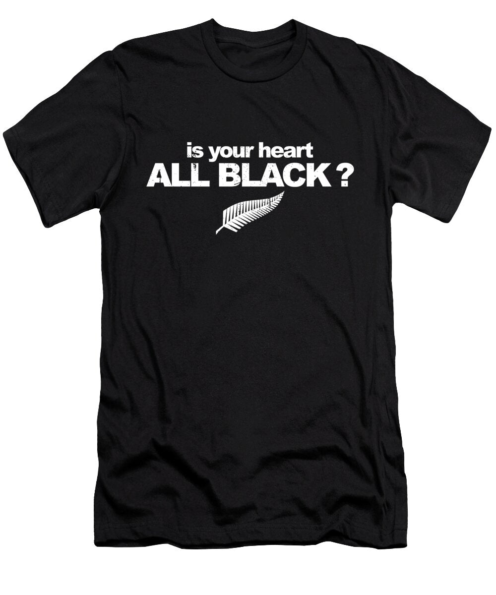 All Black Chronii Kura T-Shirt
