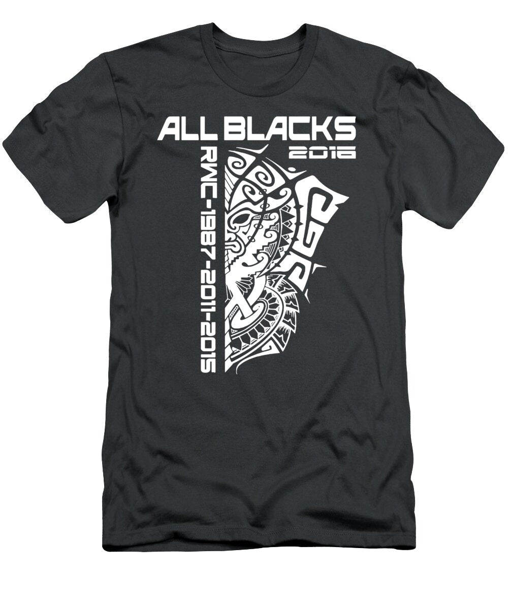 All Blacks Nz Rugby World Championship 2016 Haikal Aminudin T-Shirt