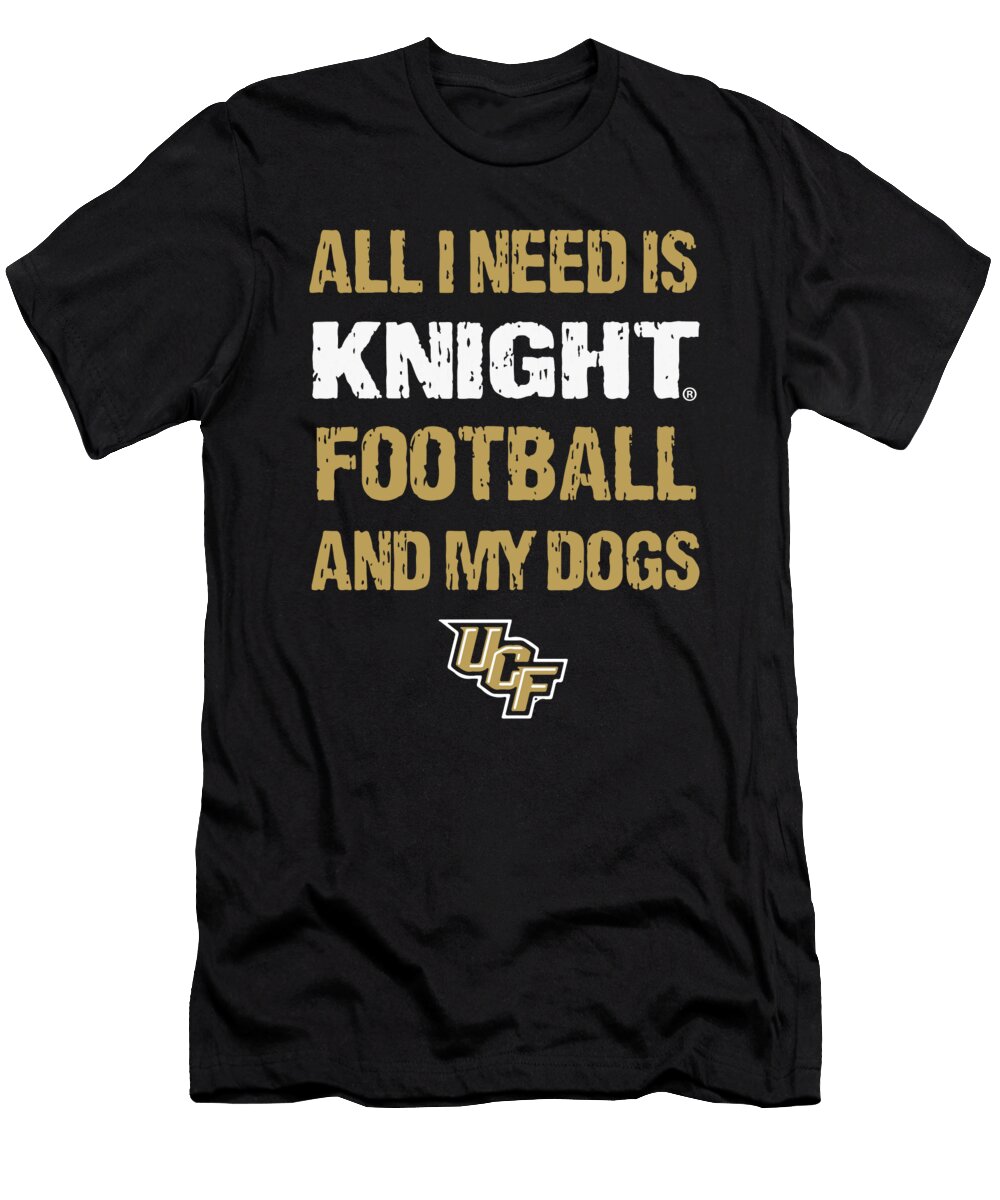 All I Needs Is Knight Football and My Dogs Football Ryan Mackerras T-Shirt