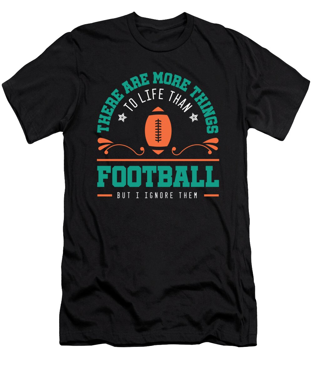 American Football Ball Rugby Player Rugby Team Gift Thomas Larch T-Shirt