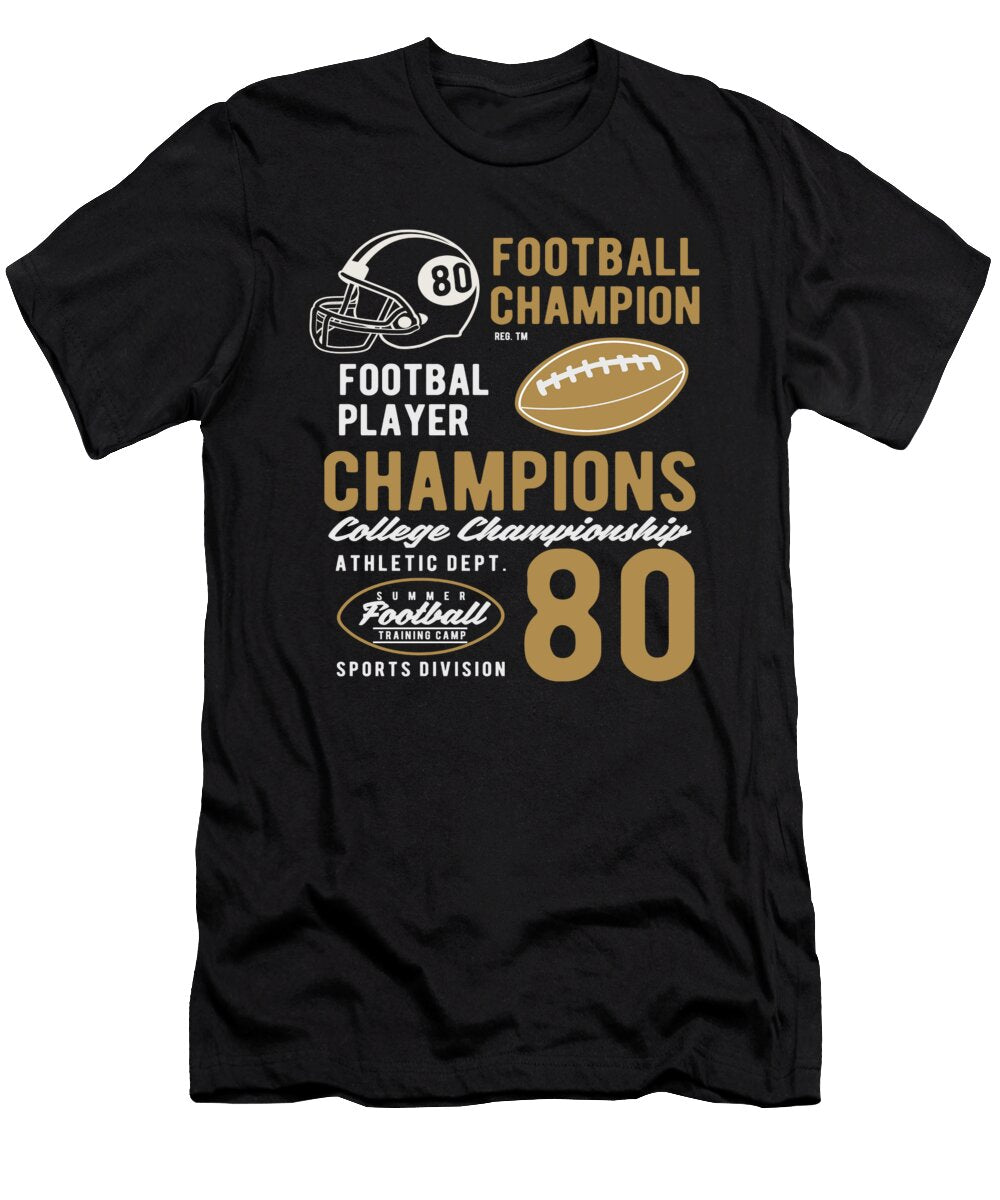 American Football Champion Classic Football Player Florian Dold Art T-Shirt