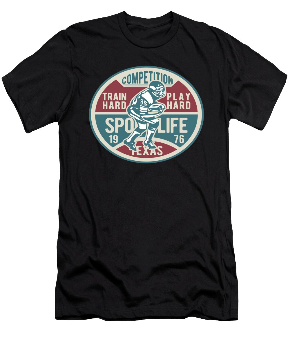 American Football Competition Athlete Sport Player Florian Dold Art T-Shirt