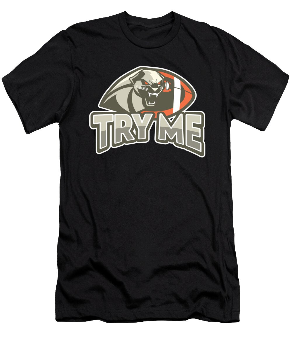American Football Defensive End Animal Linebacker Justus Ratzke T-Shirt