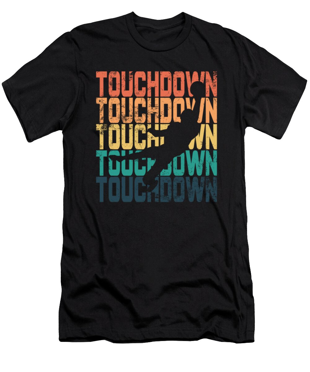 American Football Game Day Costume Touchdown Tinh Tran Le Thanh T-Shirt
