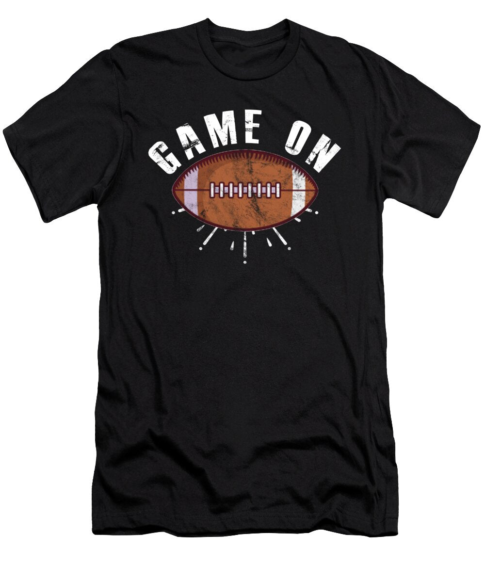 American Football Game on Rugby Gift Idea Delos518 T-Shirt