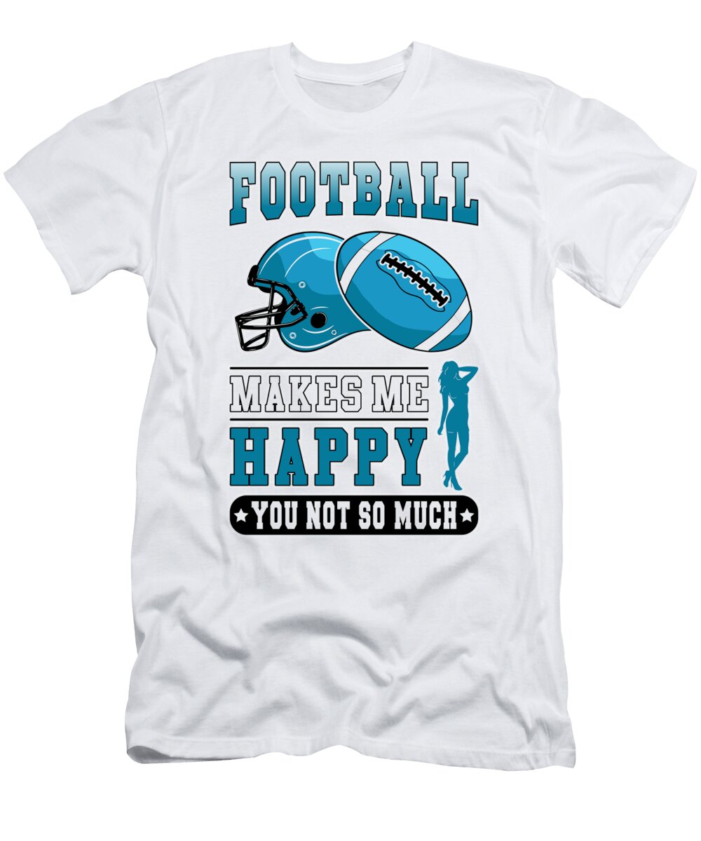 American Football Game Team USA Sports Funny Gift Tshirtconcepts Marvin Poppe T-Shirt