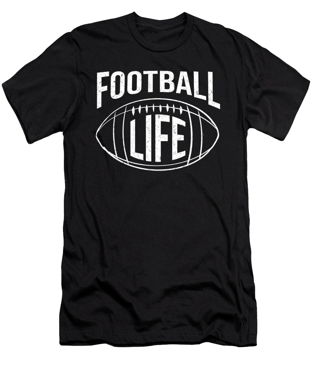 American Football Life Rugby Ball Rugby Player Gift Thomas Larch T-Shirt