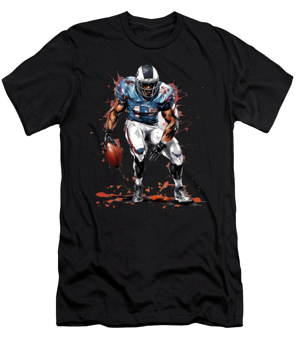 American Football Linebacker Anime Girl Nft T-Shirt