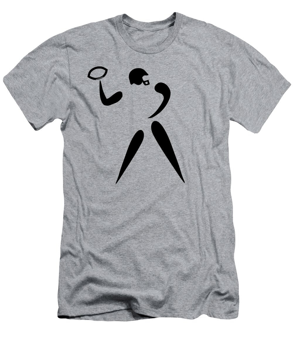 American Football Pictogram a Z T-Shirt