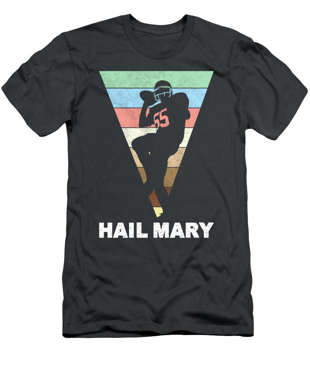 American Football Player Team Gift Coach Crazy Squirrel T-Shirt