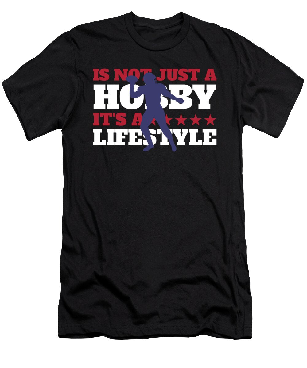 American Football Quarterback 4th of July USA Justus Ratzke T-Shirt