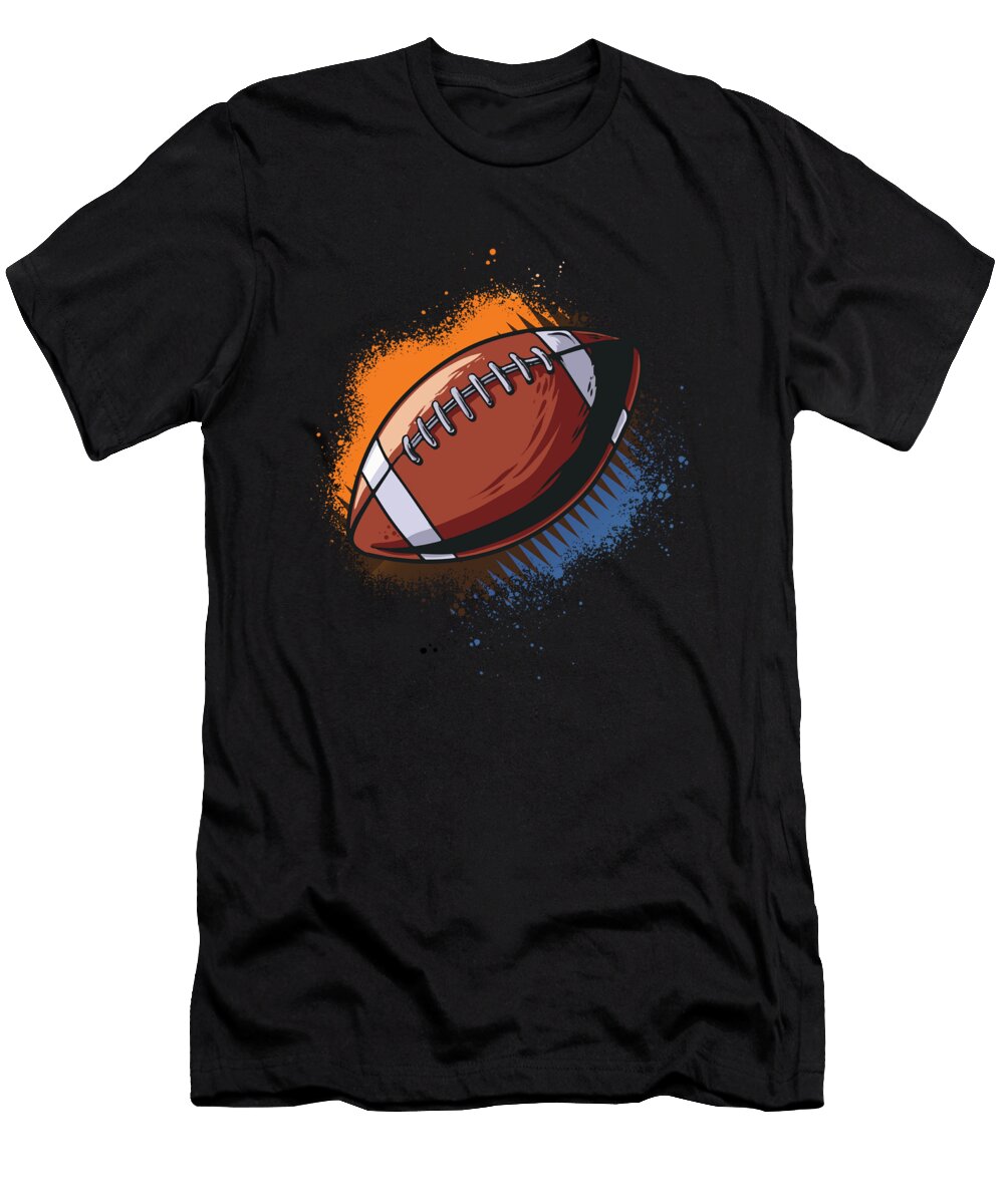 American Football Rugby Ball Rugby Player Gift Thomas Larch T-Shirt