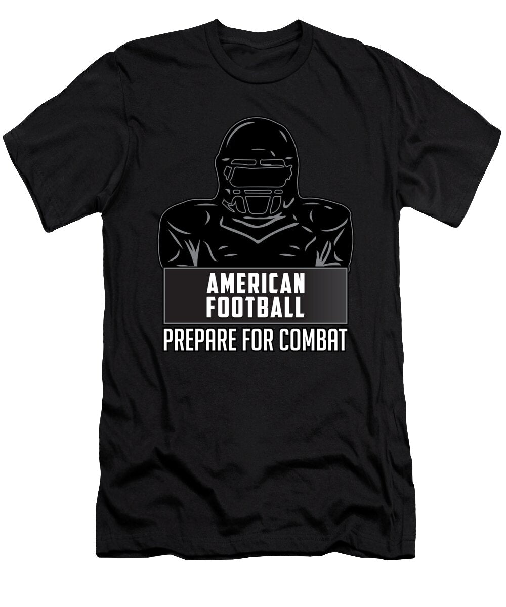 American Football Sports Team Game Funny Gift Idea Tshirtconcepts Marvin Poppe T-Shirt