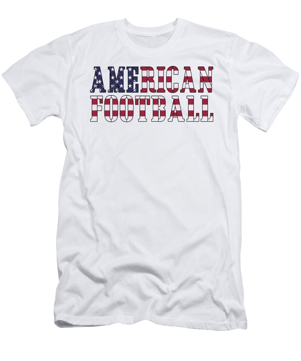 American Football Team Sports USA Game Funny Gift Tshirtconcepts Marvin Poppe T-Shirt