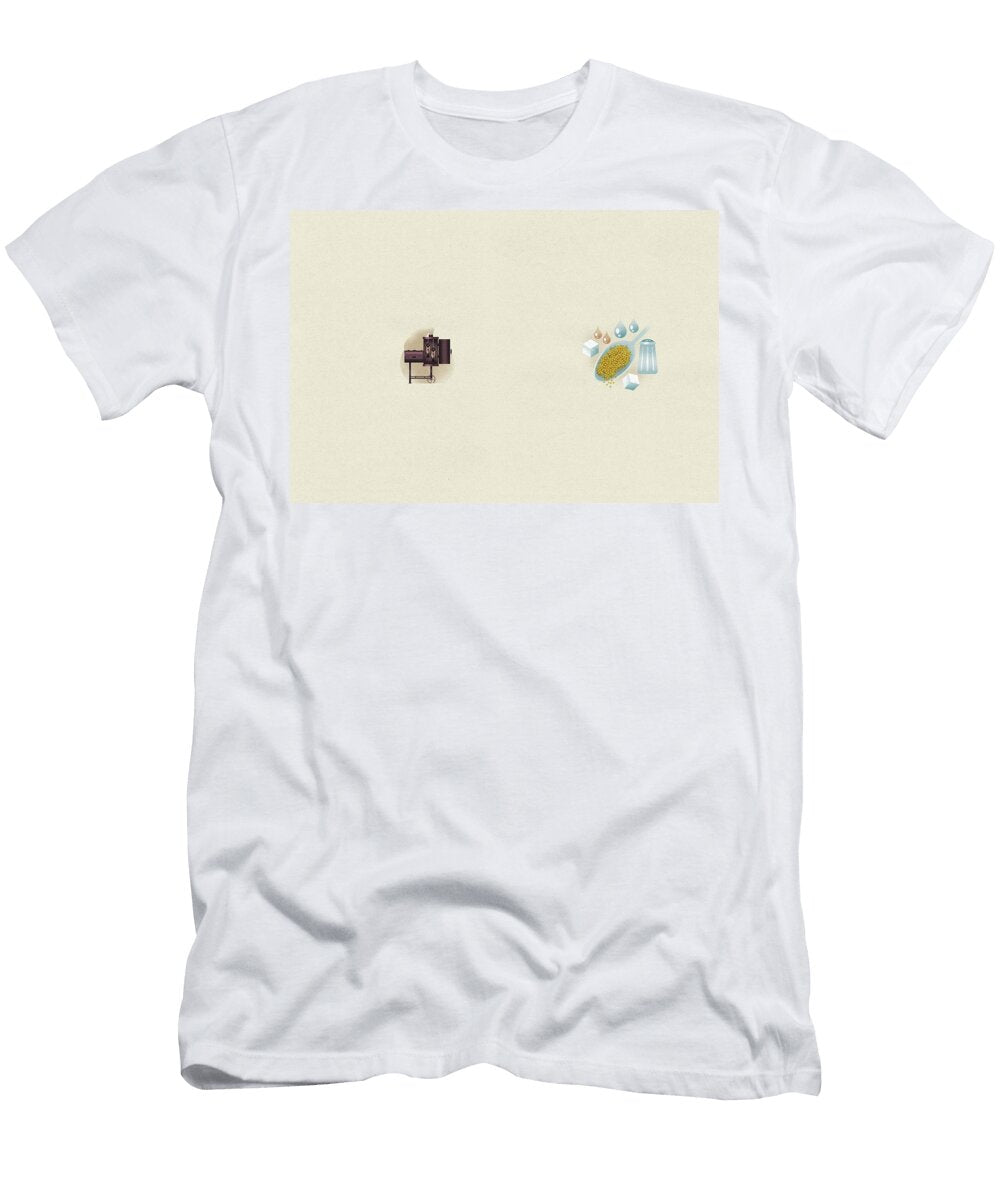 An Illustration on the Topic of Diy a Smoker for Fish and Ingredients for Mustard Jalag Dieter Braun T-Shirt
