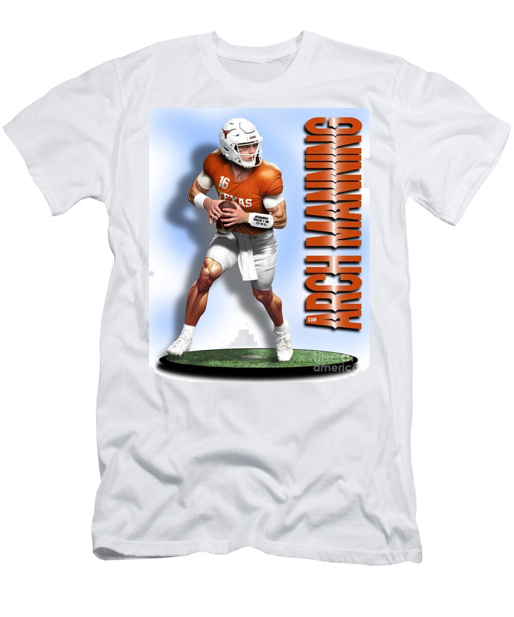 Arch Manning Texas Longhorns 1 Robert Williams T-Shirt