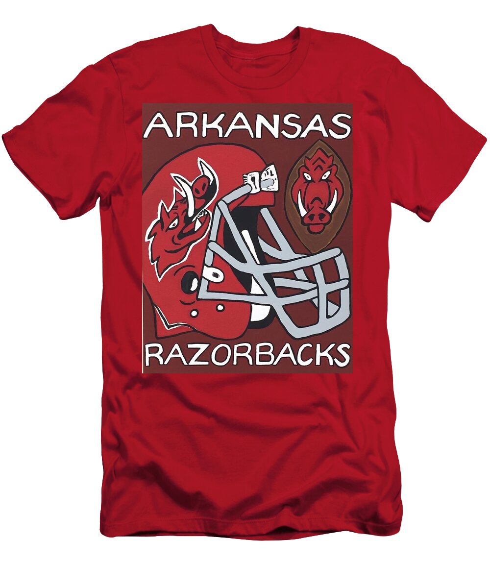 Arkansas Razorbacks Jonathon Hansen T-Shirt