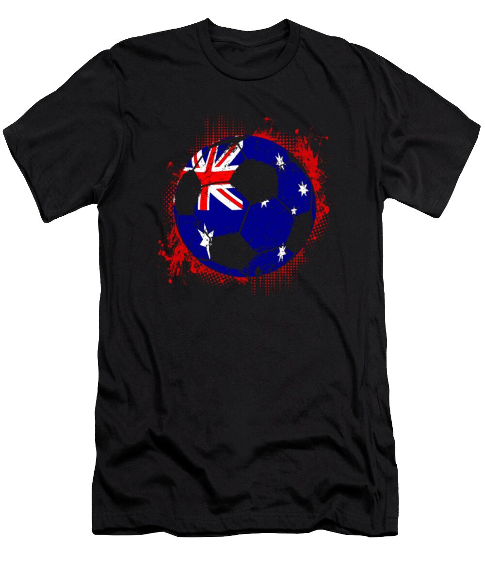 Australia Distress Soccer Tinh Tran Le Thanh T-Shirt
