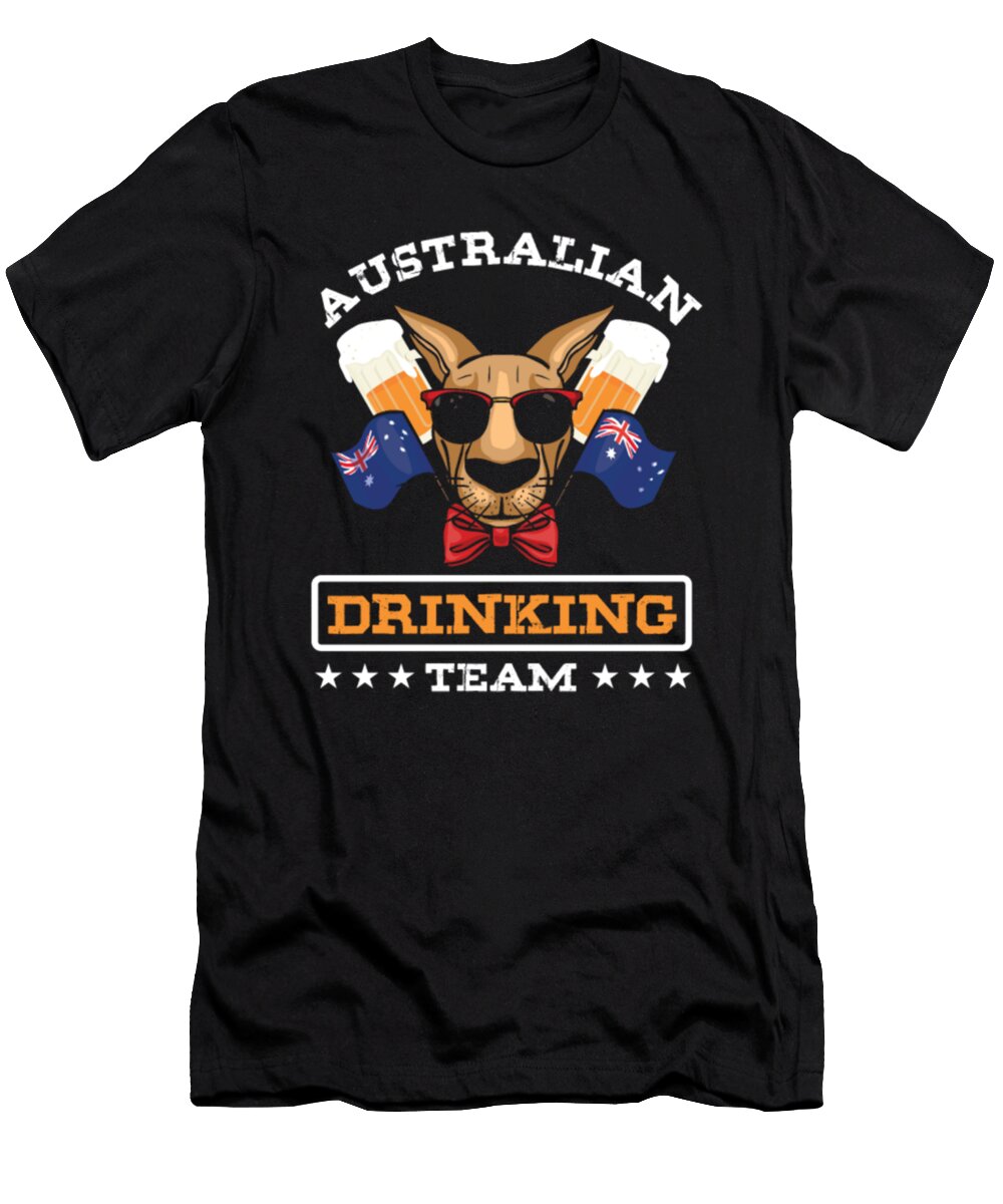 Awesome Proud Australian Kangaroo Australia Tinh Tran Le Thanh T-Shirt