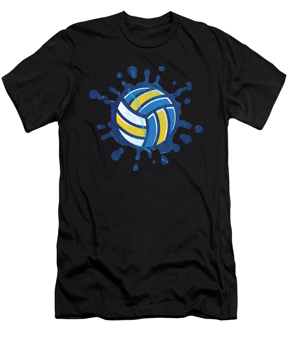 Awesome Volleyball Player Girls Women Sports Team Coach Ball Spike Gift Thomas Larch T-Shirt