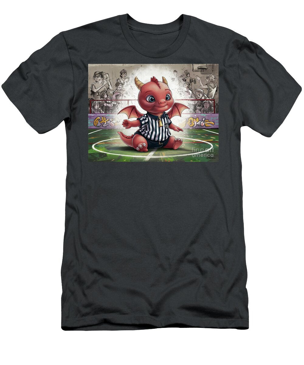 Baby Cute Dragon As Referee Adrien Efren T-Shirt
