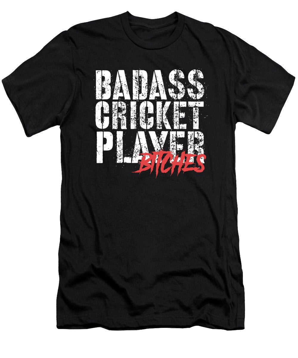 Badass Cricket Player Manuel Schmucker T-Shirt