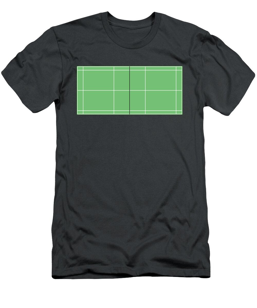 Badminton Court Tom Hill T-Shirt