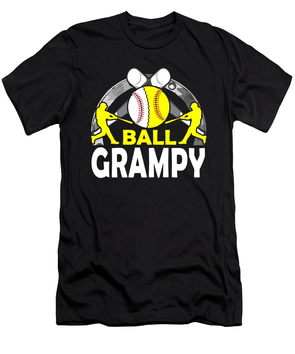 Ball Grampy Baseball Softball Dhbubble T-Shirt