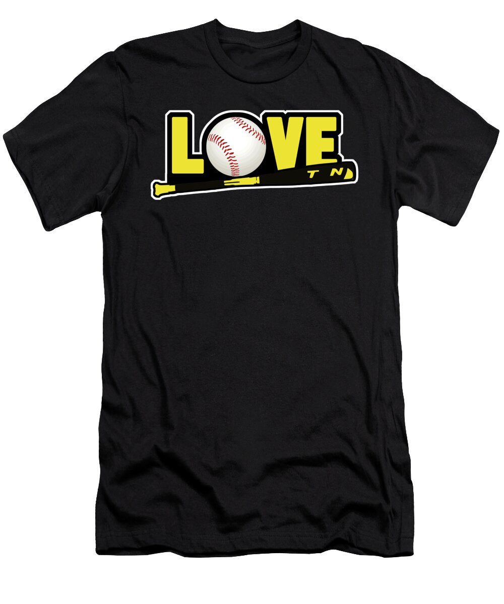 Baseball Bat Hitter Baseballer Players Hitter Pitcher Love Softball Gift Thomas Larch T-Shirt