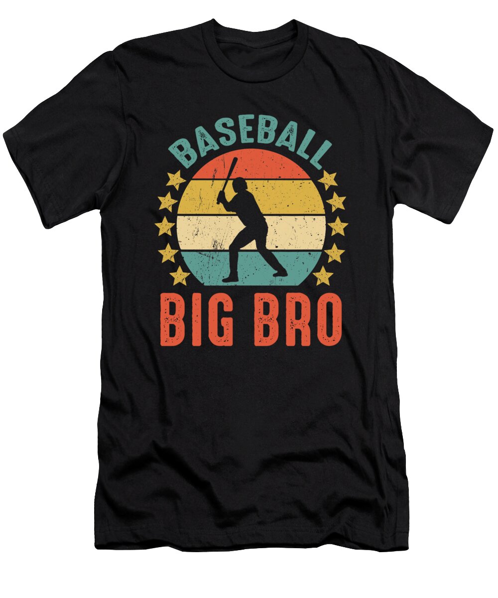 Baseball Big Bro Fathers Day Dhbubble T-Shirt