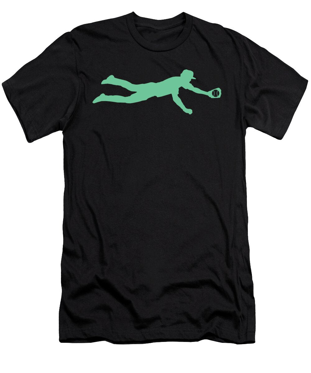 Baseball Catching Player Pitcher Softball Baseball Batter Hitters Gift Thomas Larch T-Shirt