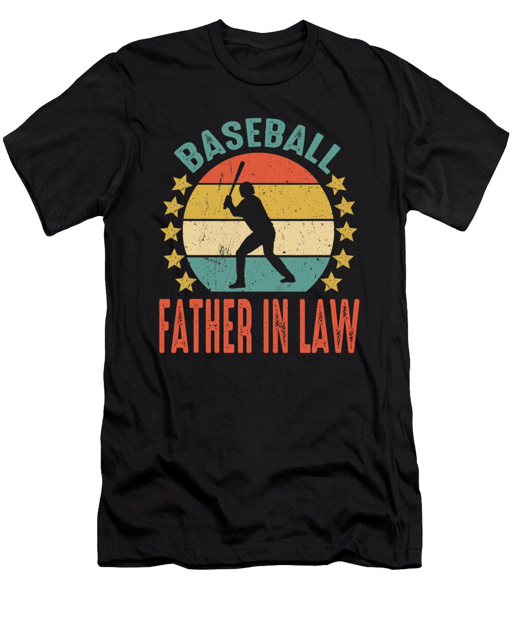 Baseball Father in Law Fathers Day Dhbubble T-Shirt