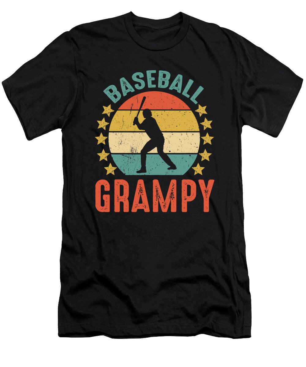 Baseball Grampy Fathers Day Dhbubble T-Shirt