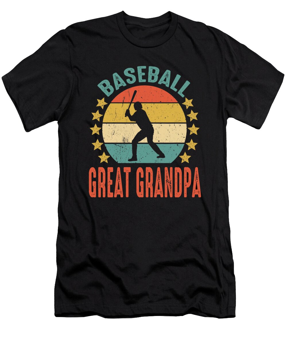 Baseball Great Grandpa Fathers Day Dhbubble T-Shirt