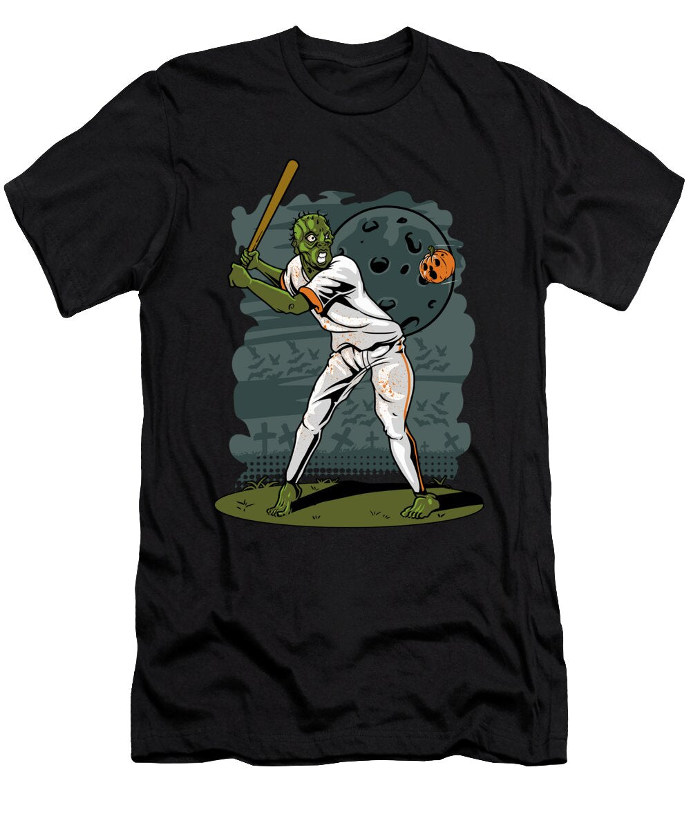Baseball Halloween Jonathan Kraske T-Shirt