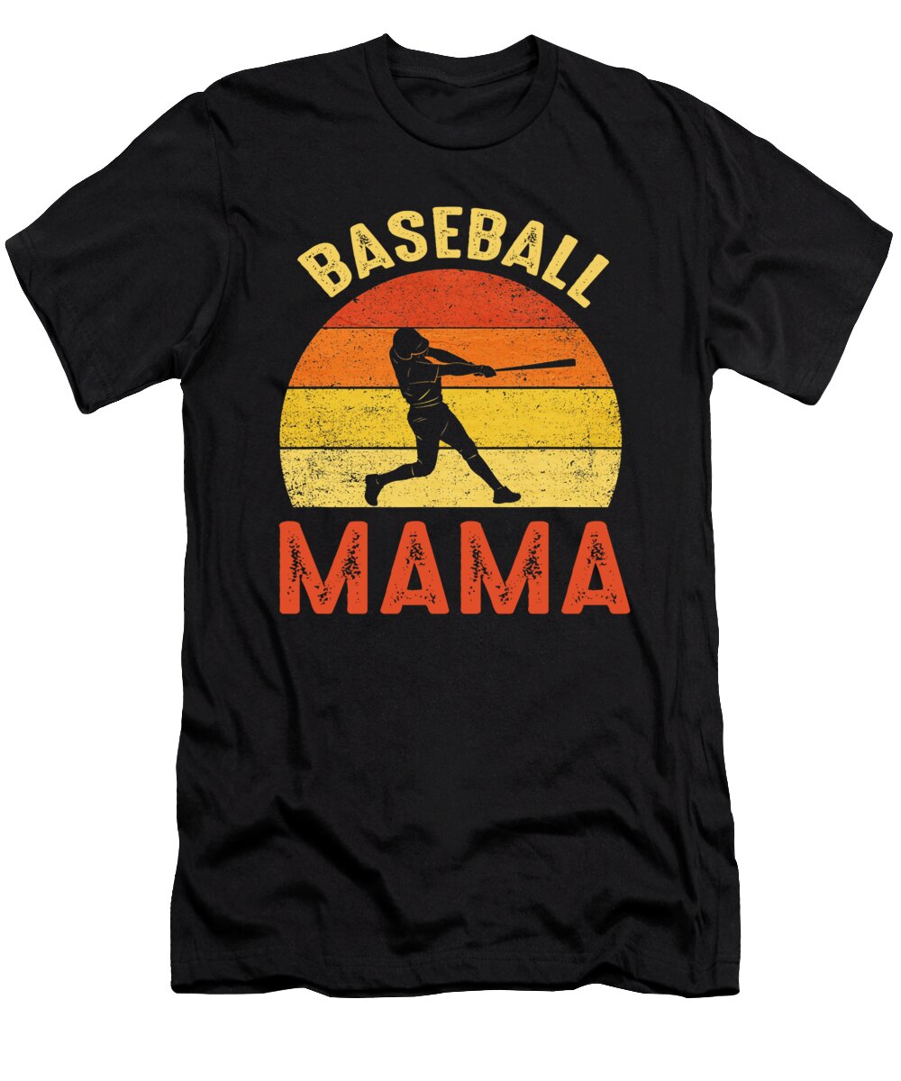 Baseball Mama Fathers Day Baseball Family Matching Dhbubble T-Shirt