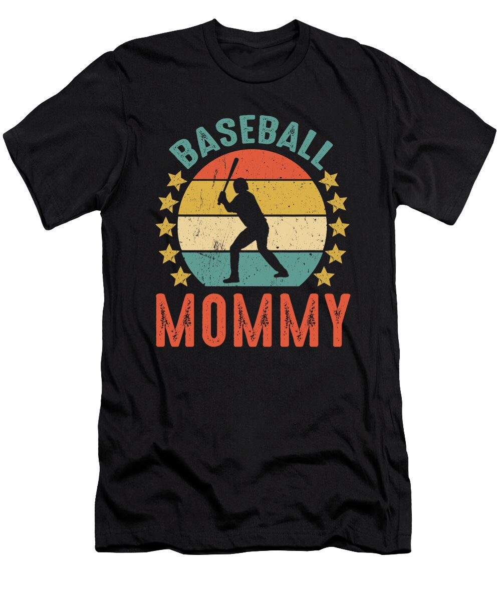 Baseball Mommy Fathers Day Dhbubble T-Shirt
