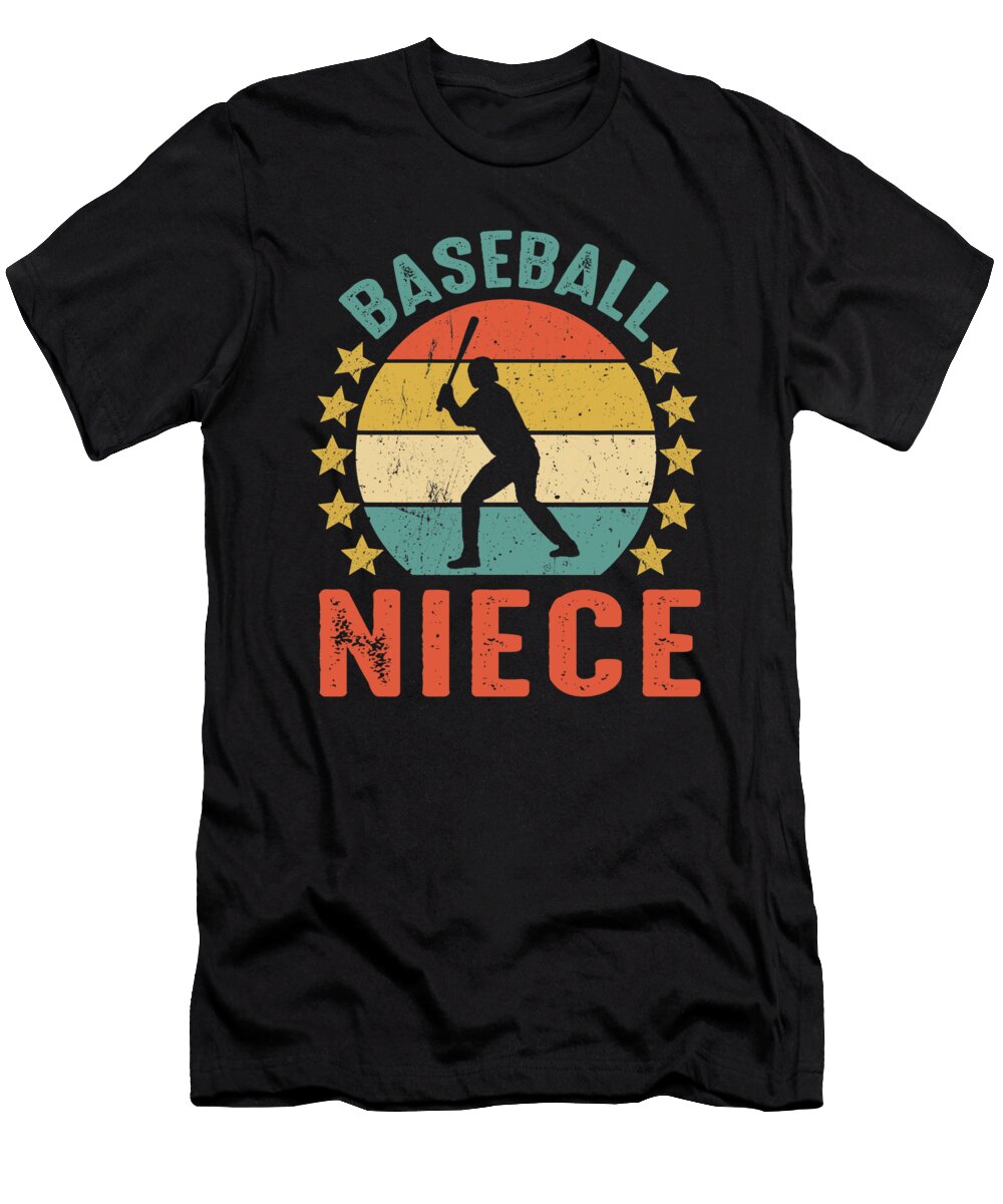 Baseball Niece Fathers Day Dhbubble T-Shirt