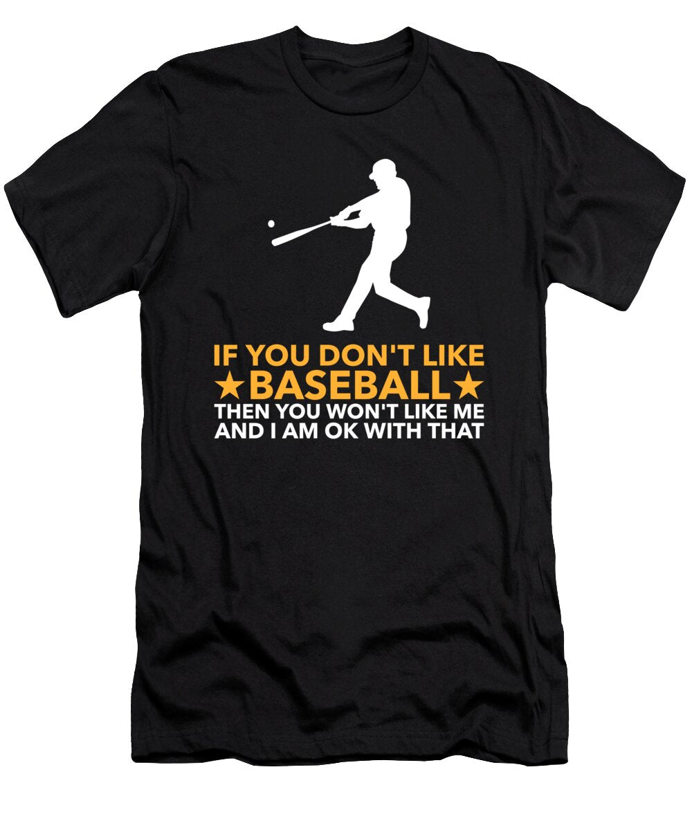 Baseball Pitch Pitcher Batter Curveball Gift Idea Justus Ratzke T-Shirt