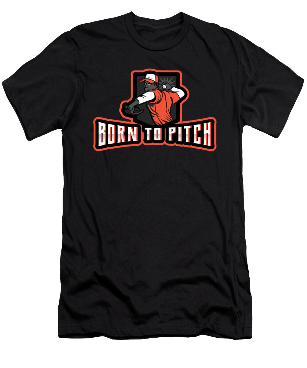 Baseball Pitcher Slow Pitch Present Justus Ratzke T-Shirt
