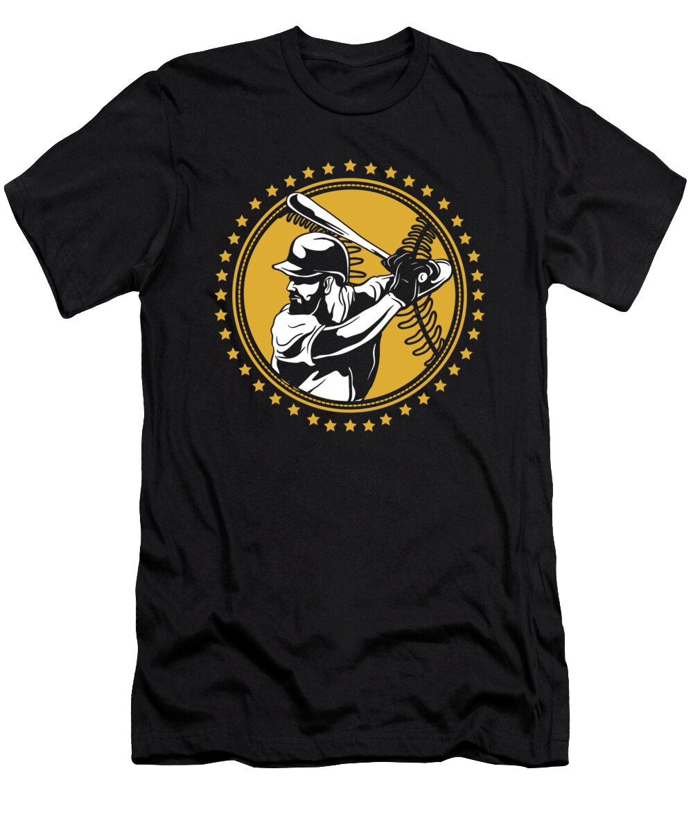 Baseball Player Pitcher Softball Baseballer Batter Hitters Gift Thomas Larch T-Shirt